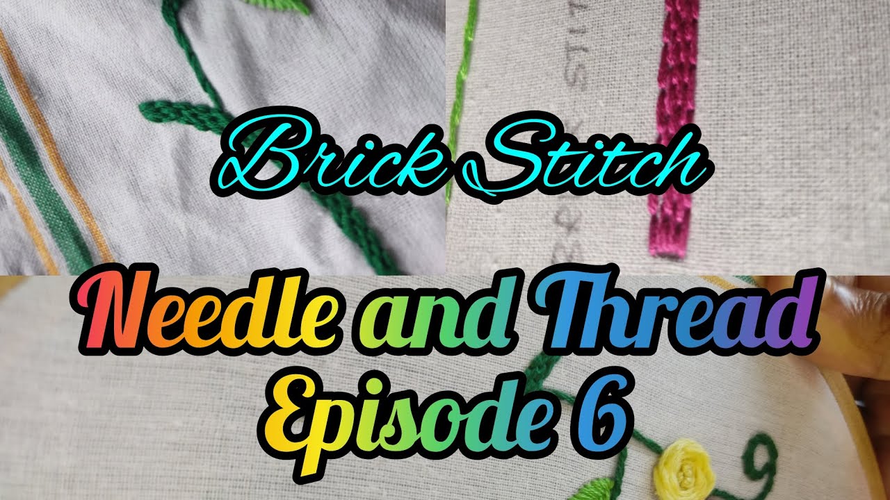 Brick Stitch | Needle and Thread S1 E6 #needleandthread #saltknot #knot #trending