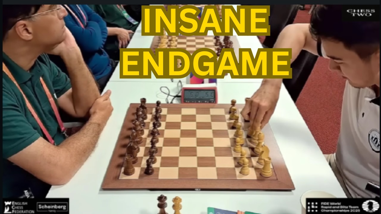 Insane Endgame| Nodirbek Abdusattorov vs Vishy Anand