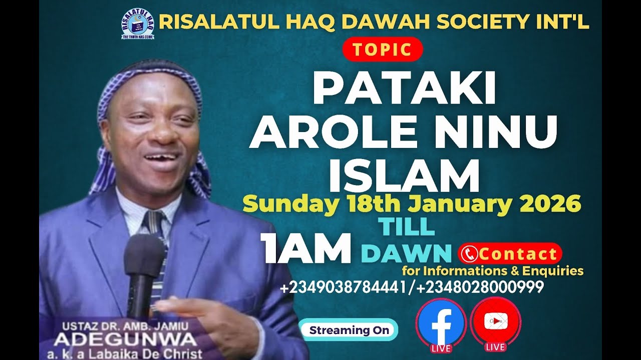 USTAZJAMIU/ PATAKI AROLE NINU ISLAM