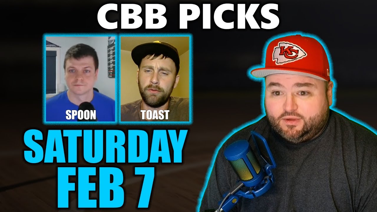 College Basketball Picks with Kyle Kirms | Saturday February 7th