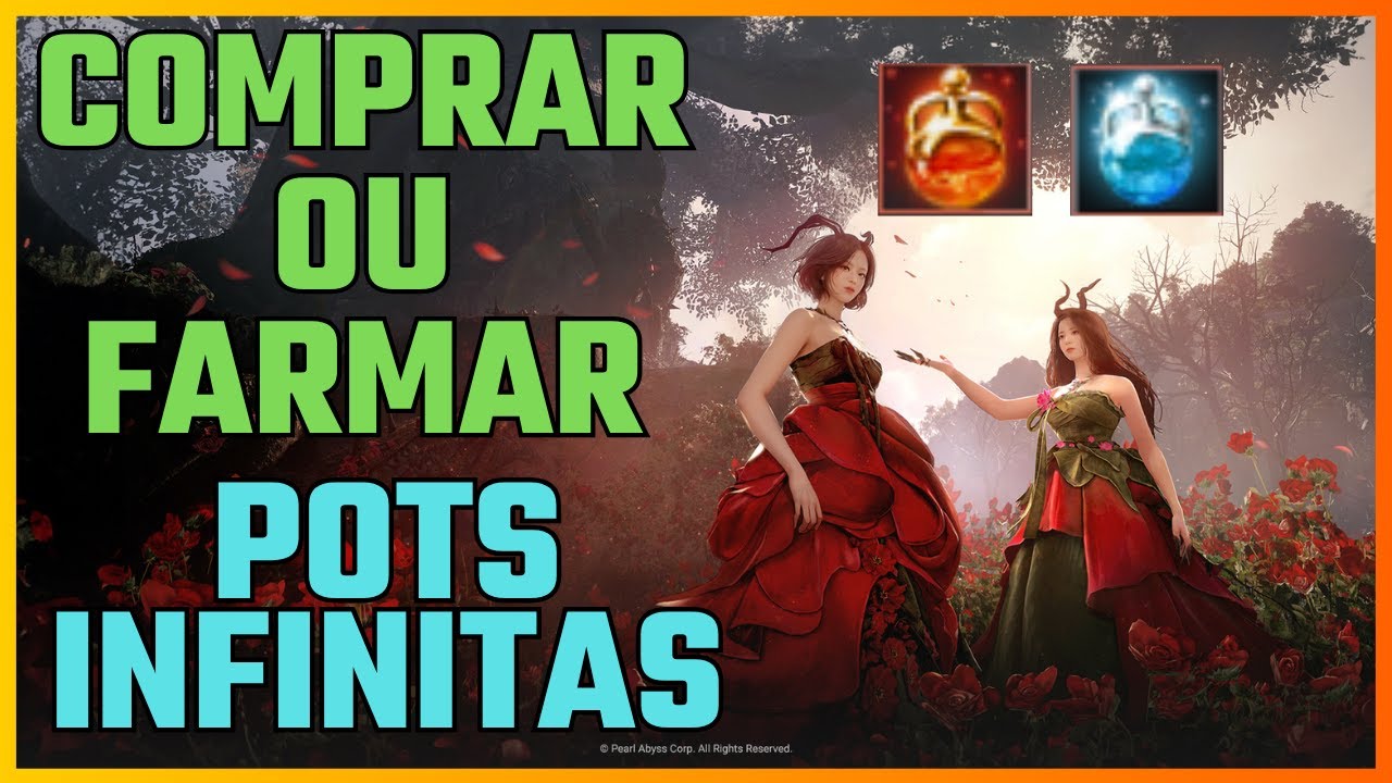 Poções Infinitas no Black Desert: Vale a Pena Comprar ou Farmar?