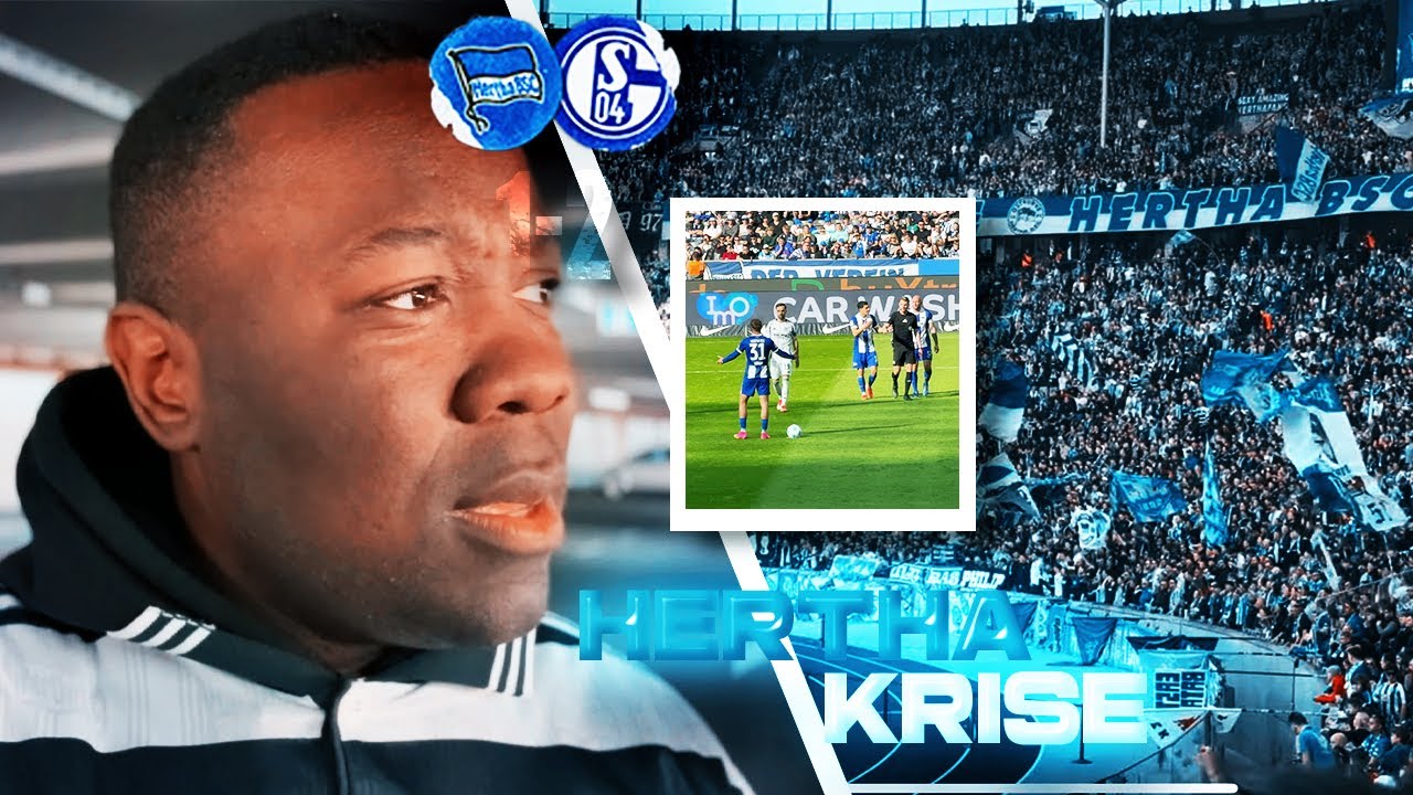 Hertha BSC🆚Schalke 04| Respekt Schalke Fans🔵|Hertha Fans sauer❗