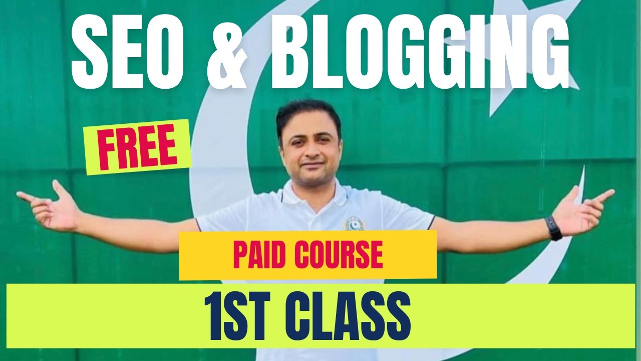 SEO & BLOGGING PAID COURSE FOR FREE | 1ST CLASS | AMIN KHAN BLOGGER