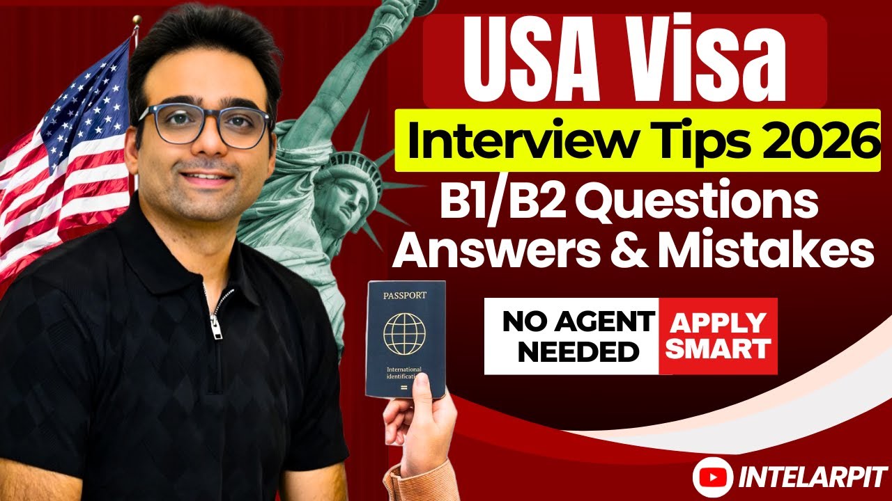 USA B1/B2 Visa Interview Preparation 2026 | Questions, Tips & Mistakes