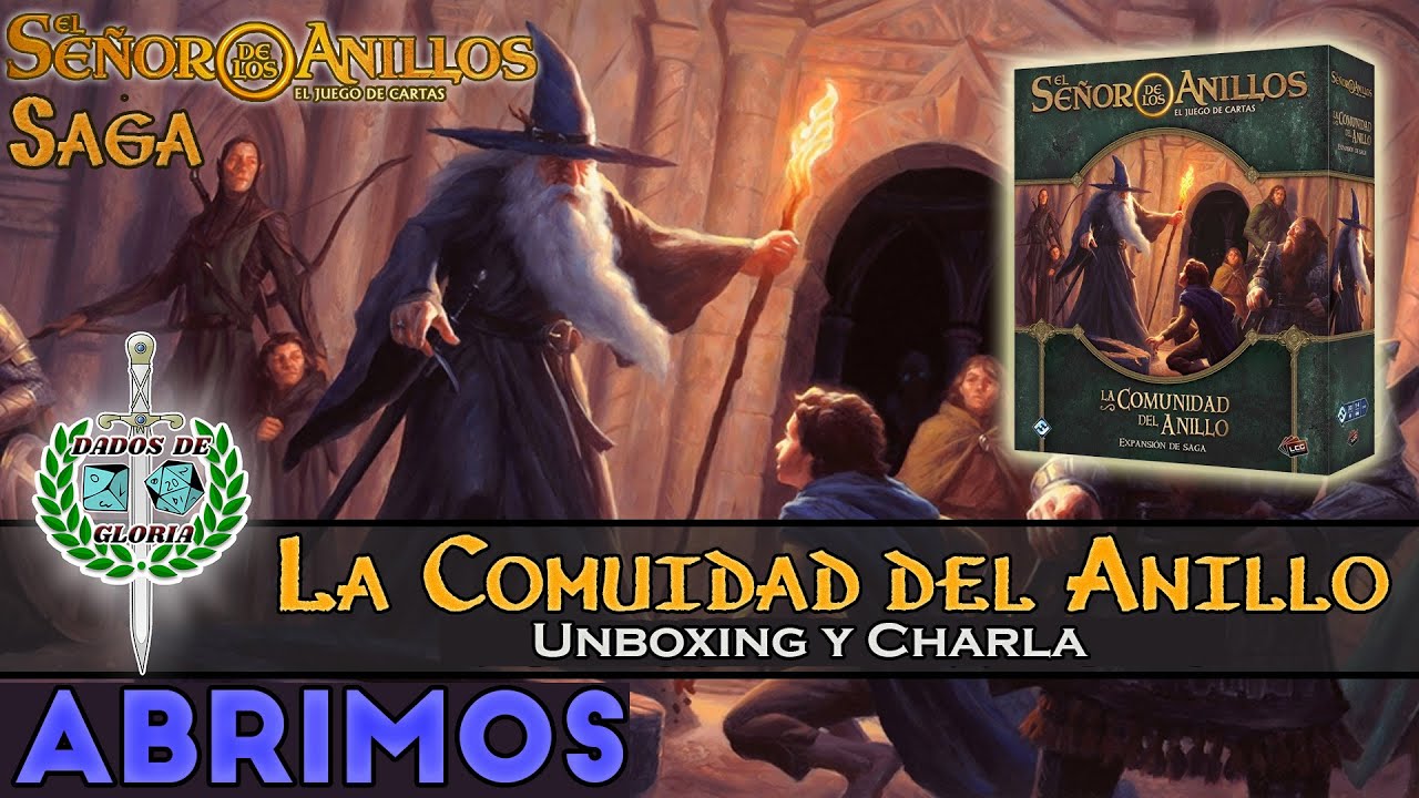 ⚔️ TWITCH - Unboxing Y Charla - La Comunidad del Anillo - El Señor de los Anillos LCG - Abrimos