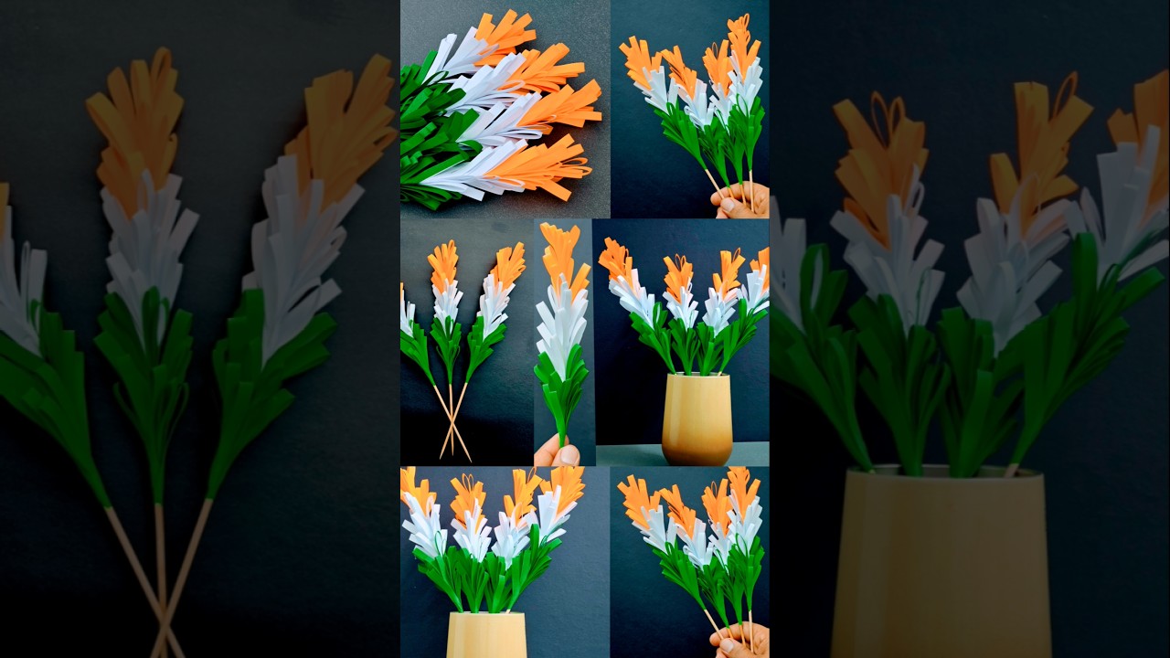 Republic day Craft Ideas #republicdaycraft #republicdaydecoration #republicday #diy