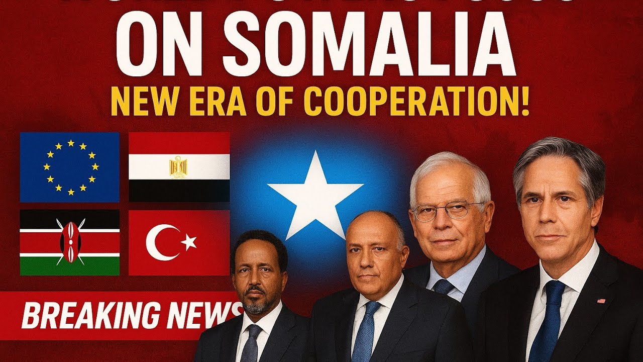 BREAKING NEWS: EU & Egypt Back Somalia | Kenya, Turkey, U.S. & Djibouti in Major Updates
