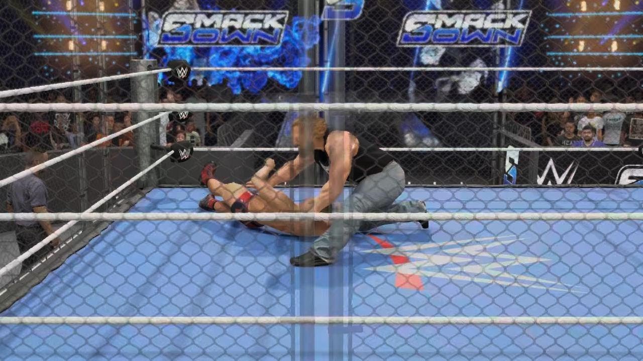 Brock Lesnar Vs Ilja Dragunov Steel Cage Match