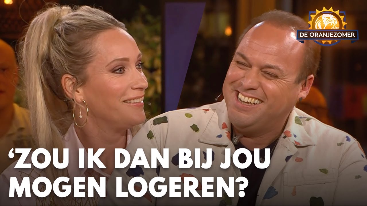 Frans Bauer vraagt Hélène: 'Zou ik dan bij jou mogen komen logeren?' | DE ORANJEZOMER