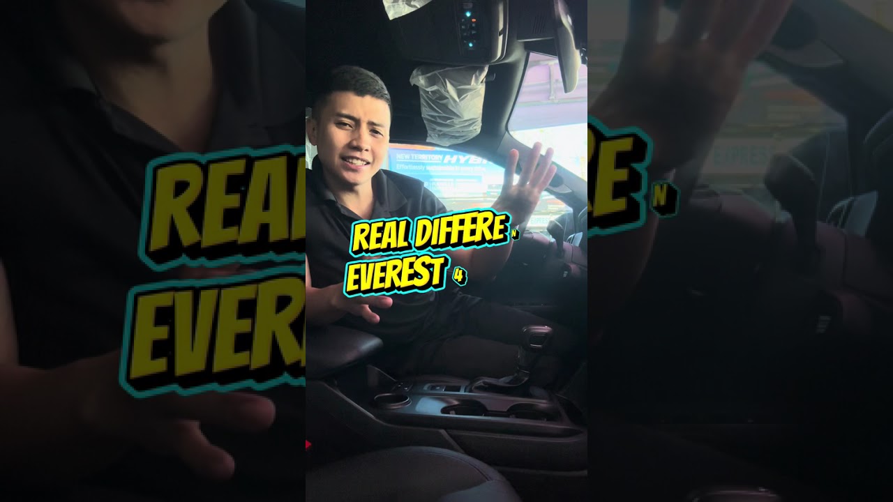 REAL DIFFERENCE: EVEREST 4x4 vs 4x2 #ford #fordphilippines #fordeverest #trending #fordperformance 