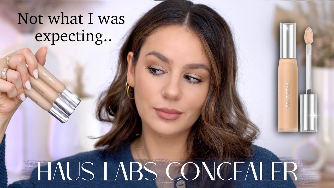 HAUS LABS TRICLONE CONCEALER: Full Day Wear Test : Application + Review || Tania B Wells