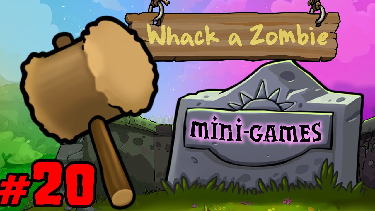 Plants vs. Zombies Replanted: Mini-Games: Whack a Zombie