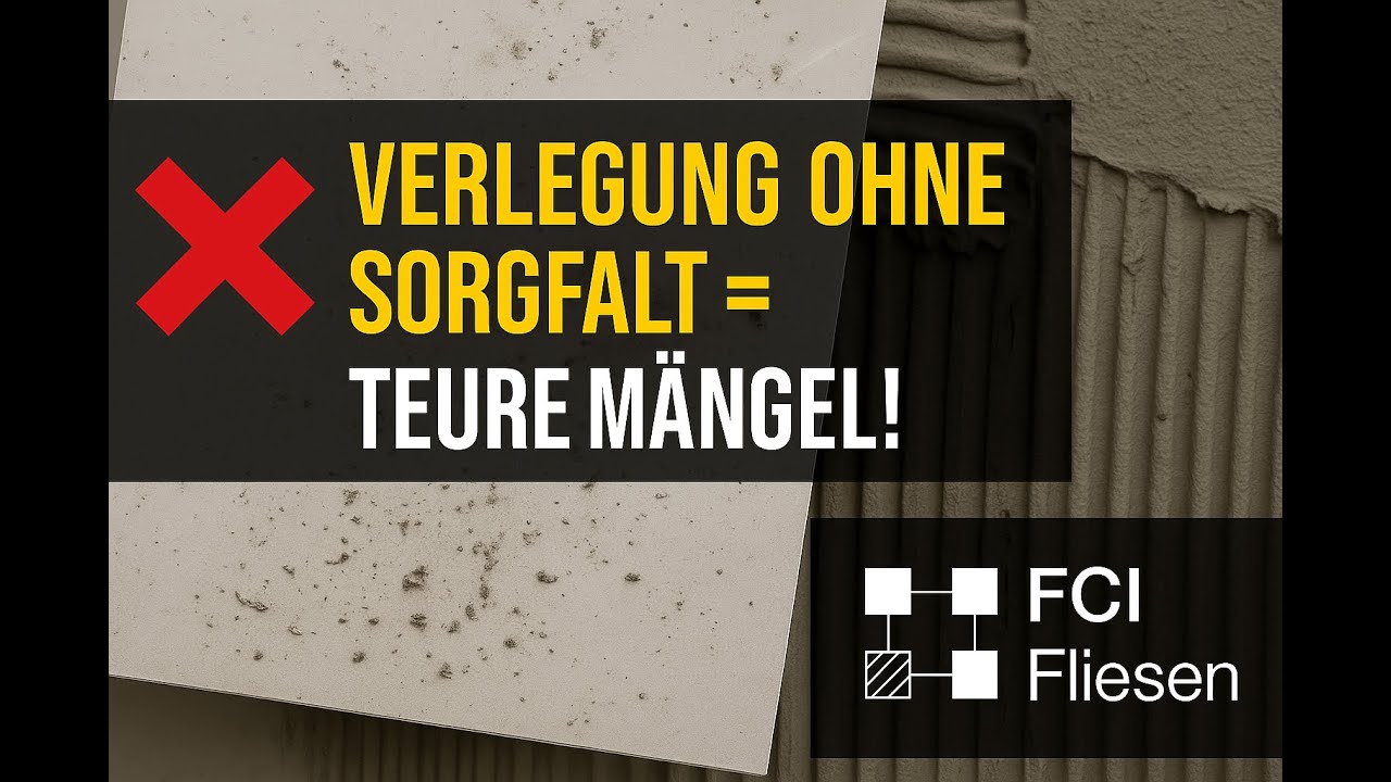🧼 Sorgfalt ist Pflicht besonders bei Gro&szlig;formatfliesen! Ihr Fliesenleger aus Stuttgart & Heilbronn