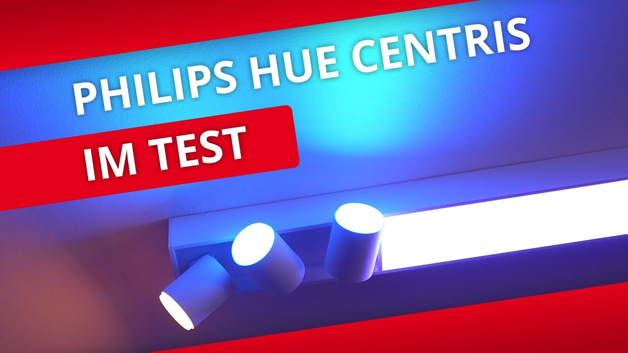 Angetestet: Philips Hue White & Color Ambiance Centris 3-Deckenspot