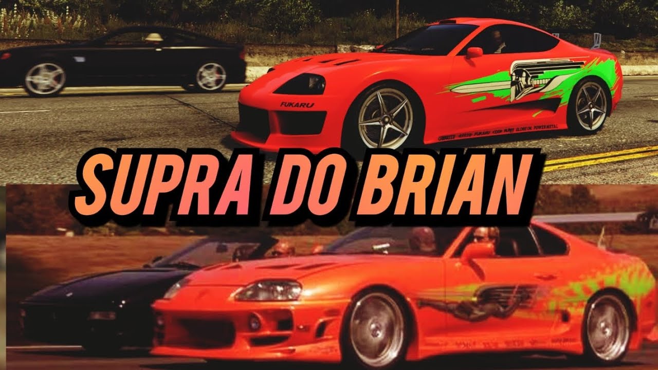 GTA 5 ONLINE: Como fazer o Supra laranja do Brian.