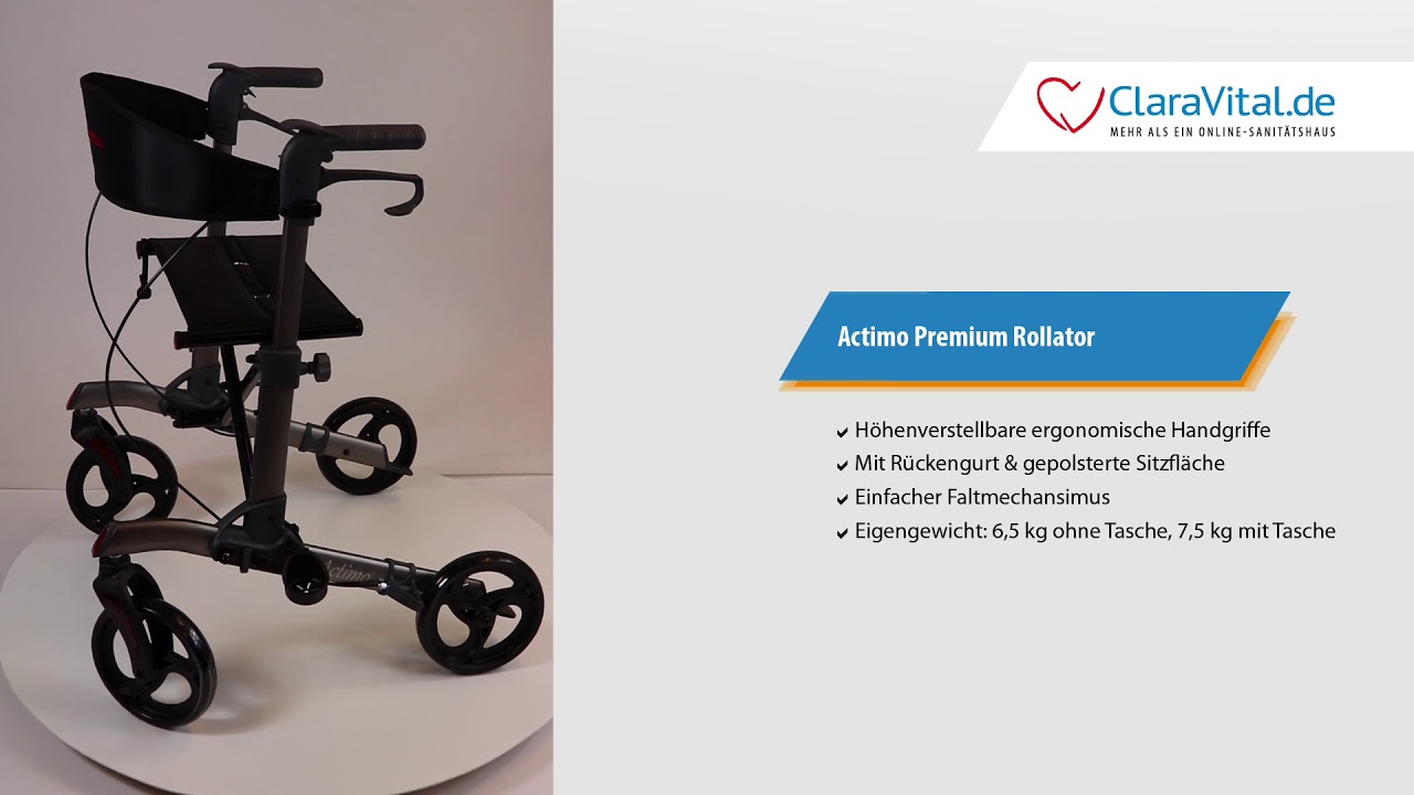 Actimo Premium Rollator bei ClaraVital