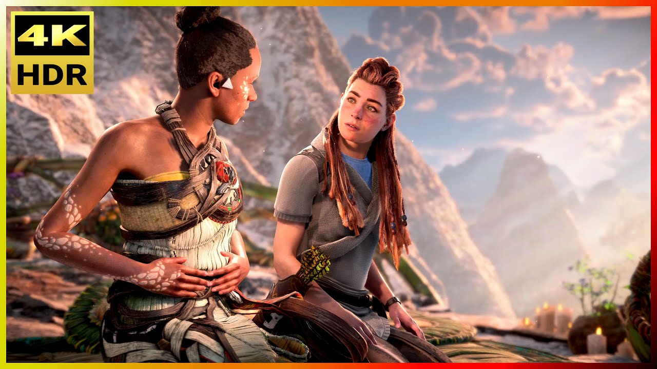 Horizon Forbidden West - Zo's Pregnant With Varl's Baby Scene (HFW - PS5 4K HDR 60fps)