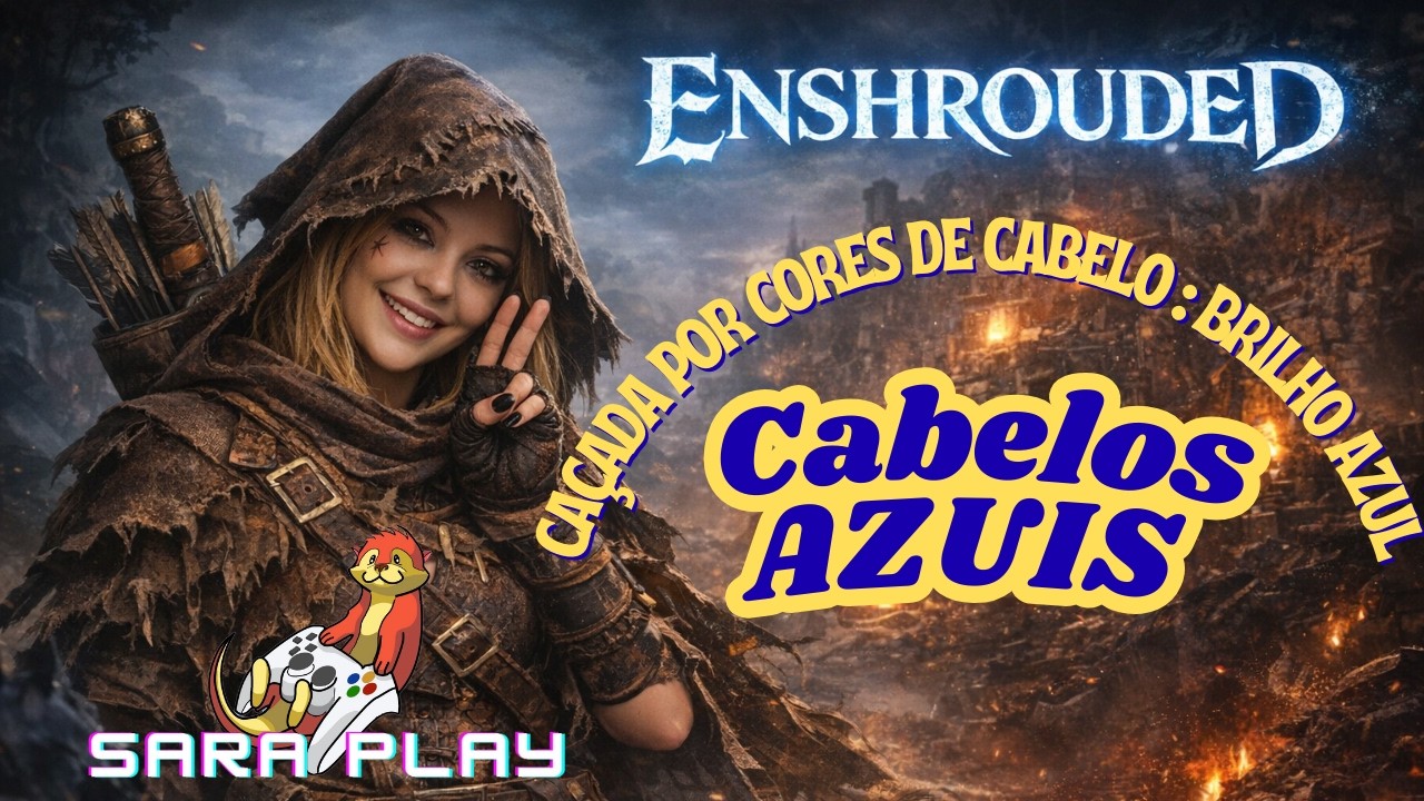 Cabelos azuis - caçada por cor de cabelo brilho azul - Enshrouded 63