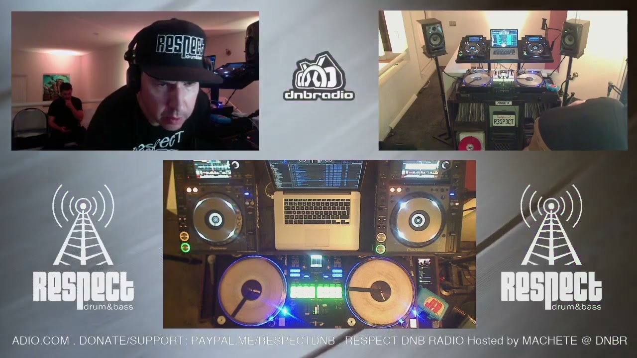 Machete, JFB -Respect DnB Radio [LIVE] Feb 16, 2022