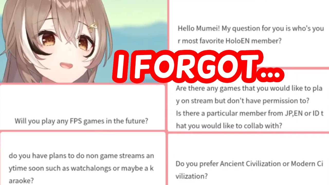 Mumei Evades Chat's Questions For Over 6 Minutes | HololiveEN Clips