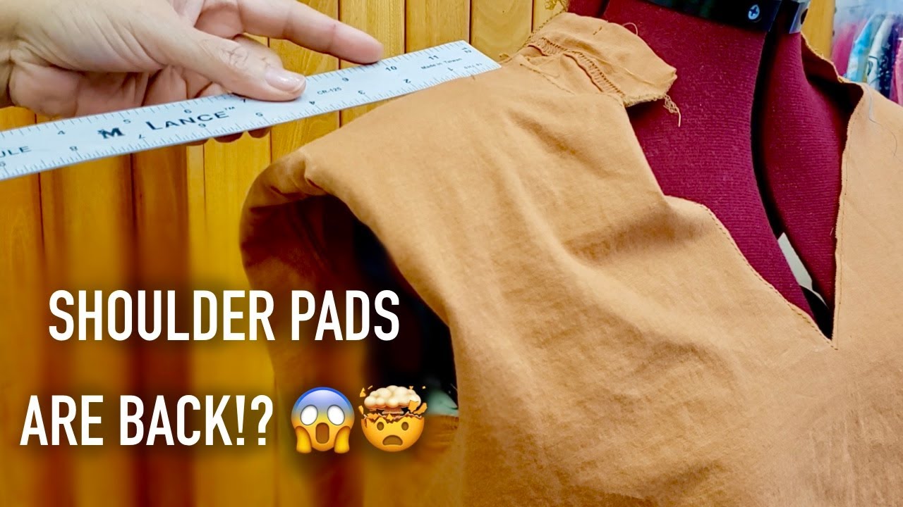 Inserting SHOULDER PADS into T-Shirt! **Clean & Professiona....
