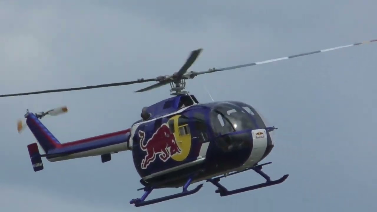 Red Bull Gives You Wings - the Full RED BULL HELICOPTER Demo