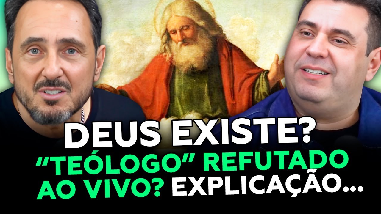 ELE FOI REFUTADO? DEUS EXISTE? Marcos Eberlin e Luan Onofre no Tubacast