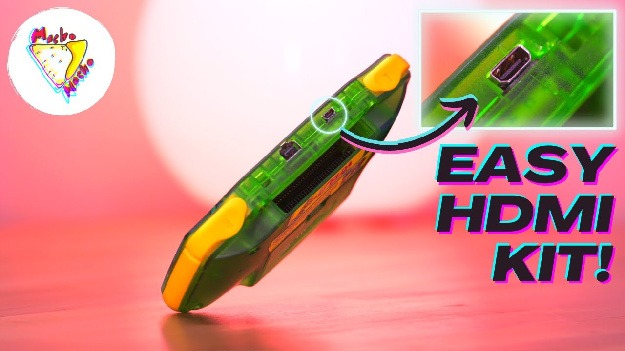 ПРОСТОЙ КОМПЛЕКТ HDMI ЗА 50 ДОЛЛАРОВ ДЛЯ GAMEBOY ADVANCE!