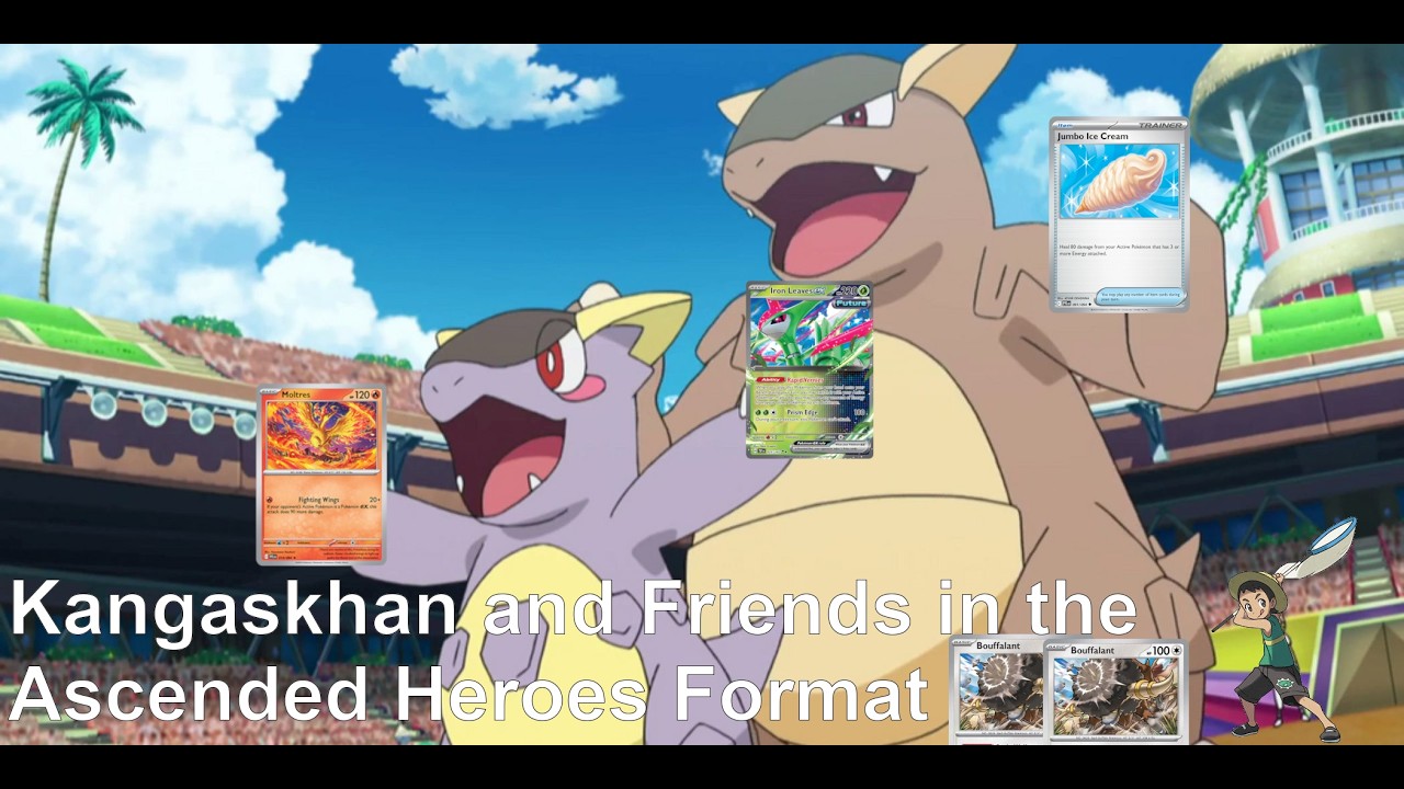 Kangaskhan Bouffalant in the Ascended Heroes Format