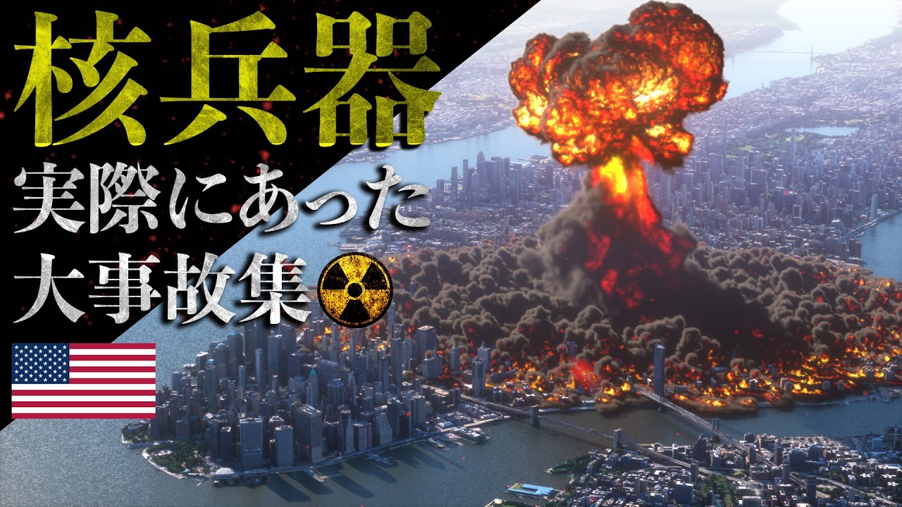💥 実際にあった核兵器の大事故集 💥 3DCGで精密再現