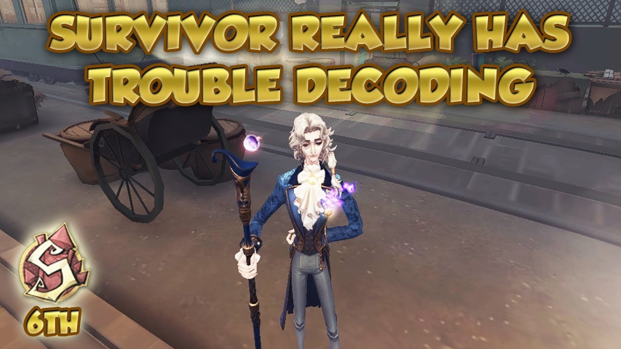 (6th Hermit) Survivor Really Has Trouble Decoding | Identity V | 第五人格 제5인격 | アイデンティティV | Hermit