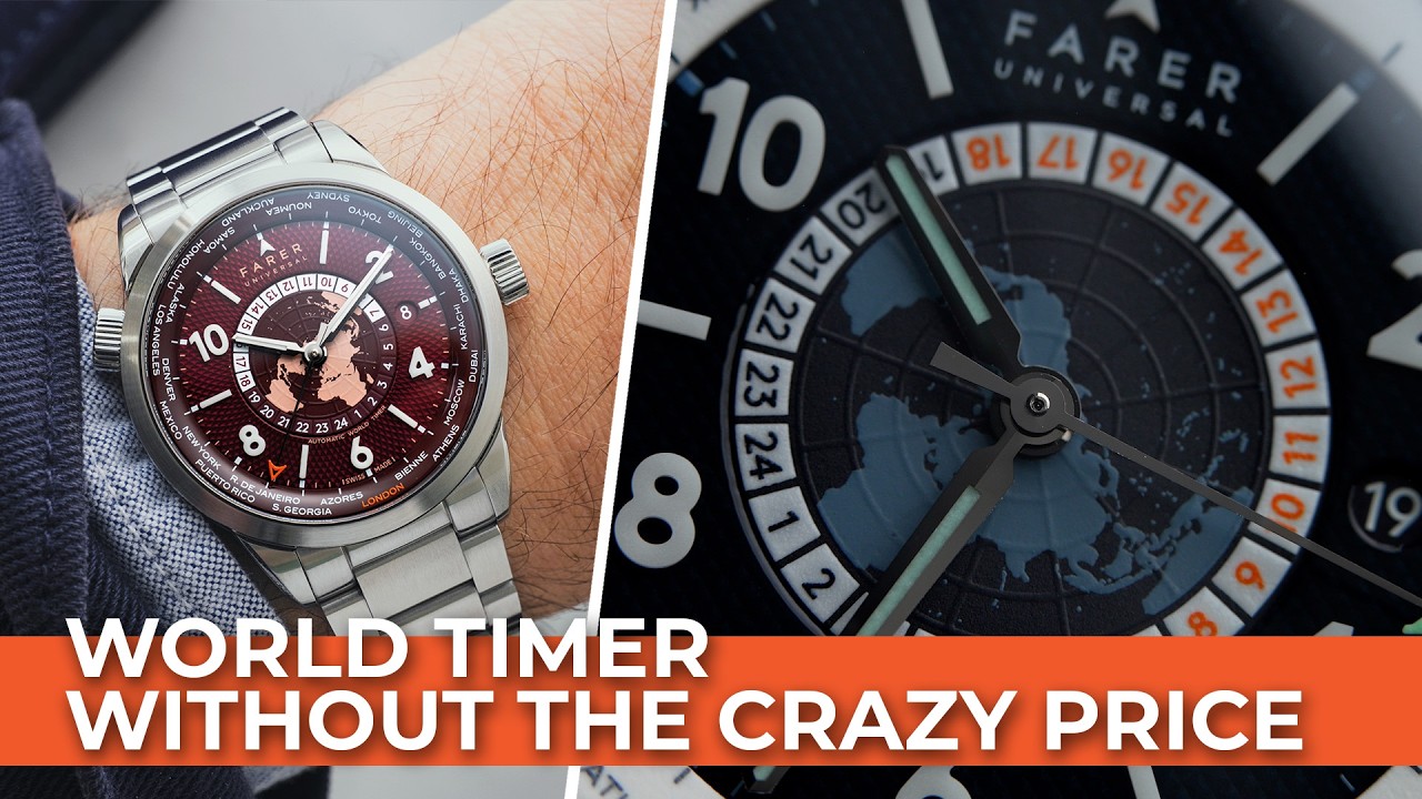 Farer World Timer Review &ndash; Roch&eacute;, Foxe & Thorne | Best Affordable Swiss Worldtimer?