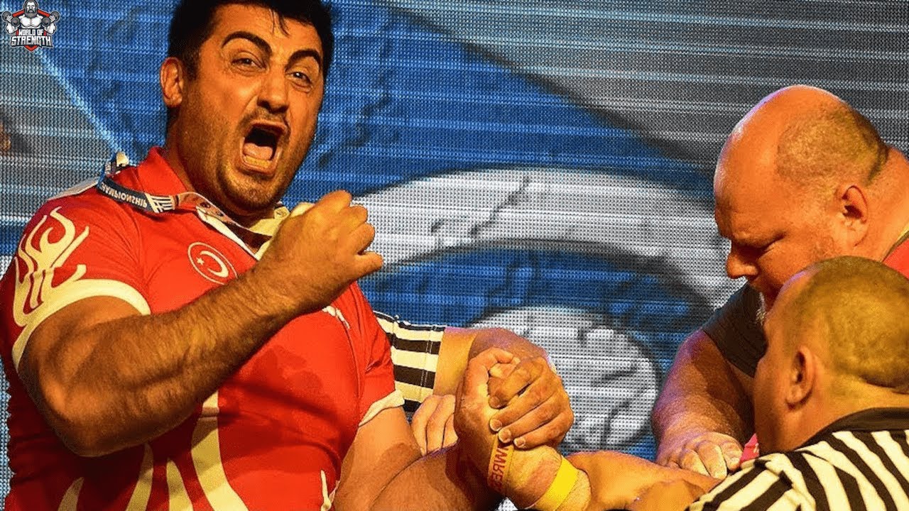 The Turkish Armwrestling Legend Ferit Osmanli | Beat John Brzenk, Andrey Pushkar, Dmitriy Trubin ...