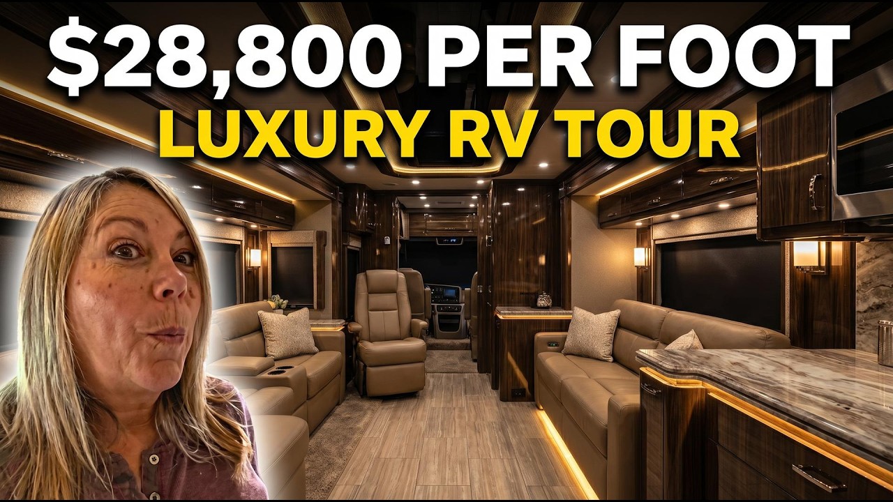 Is This The Ultimate Luxury RV? (Foretravel Presidential Tour)