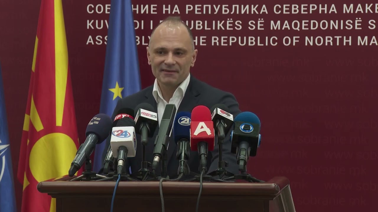 Прес конференција на претседателот на СДСМ, Венко Филипче, 10.02.2026