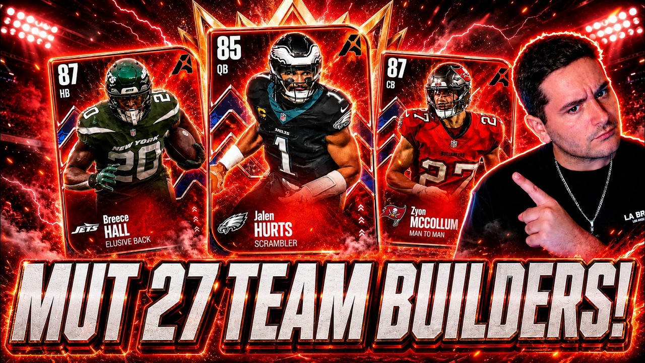 MUT 27 Team Builders Champions & Masters! Prebuild these Sets right now in MUT 27!