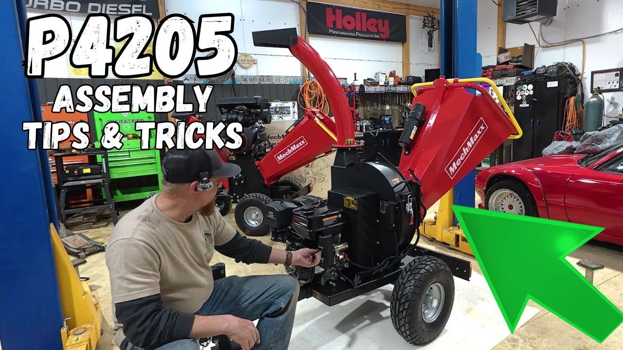 Product Showcase: MechMaxx P4205 5-in 15hp Wood Chipper Assembly