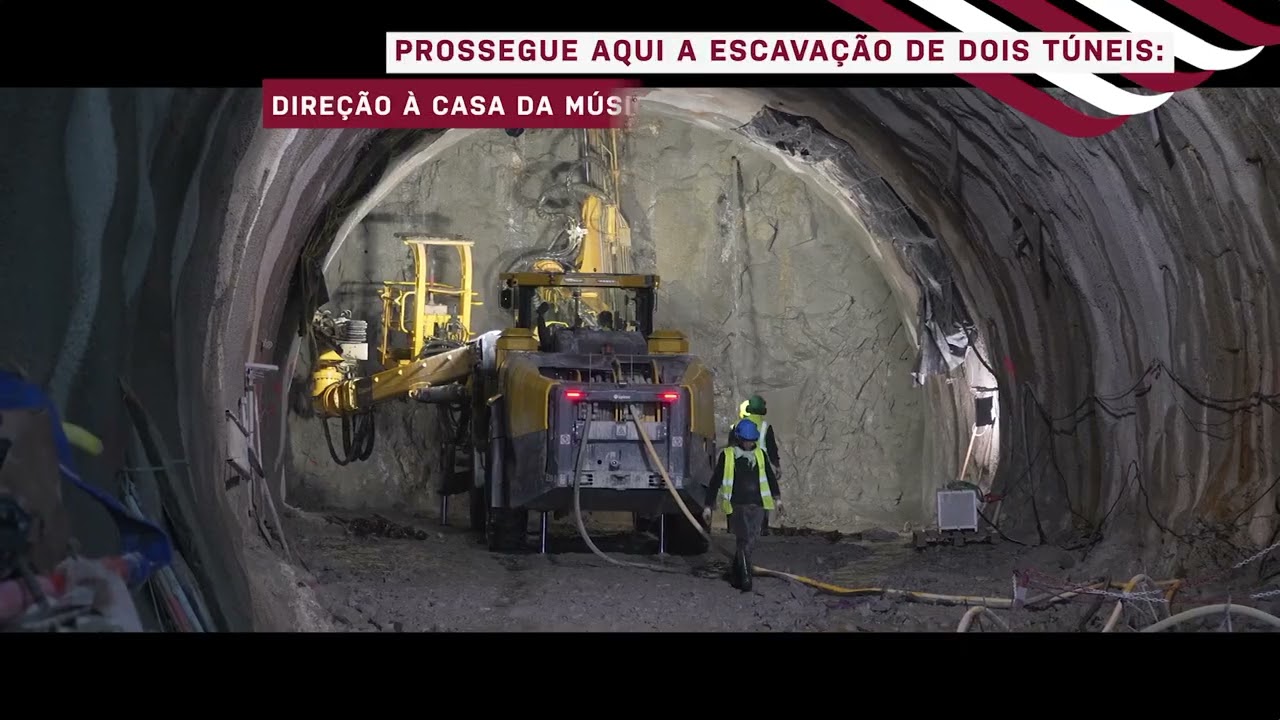 Linha Rubi (H): obra progride em Gaia e no Porto.