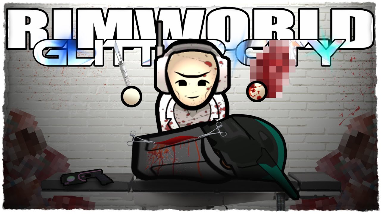 I Built an ORGAN Farm in the Back Alleys of My Glittercity in RimWorld
