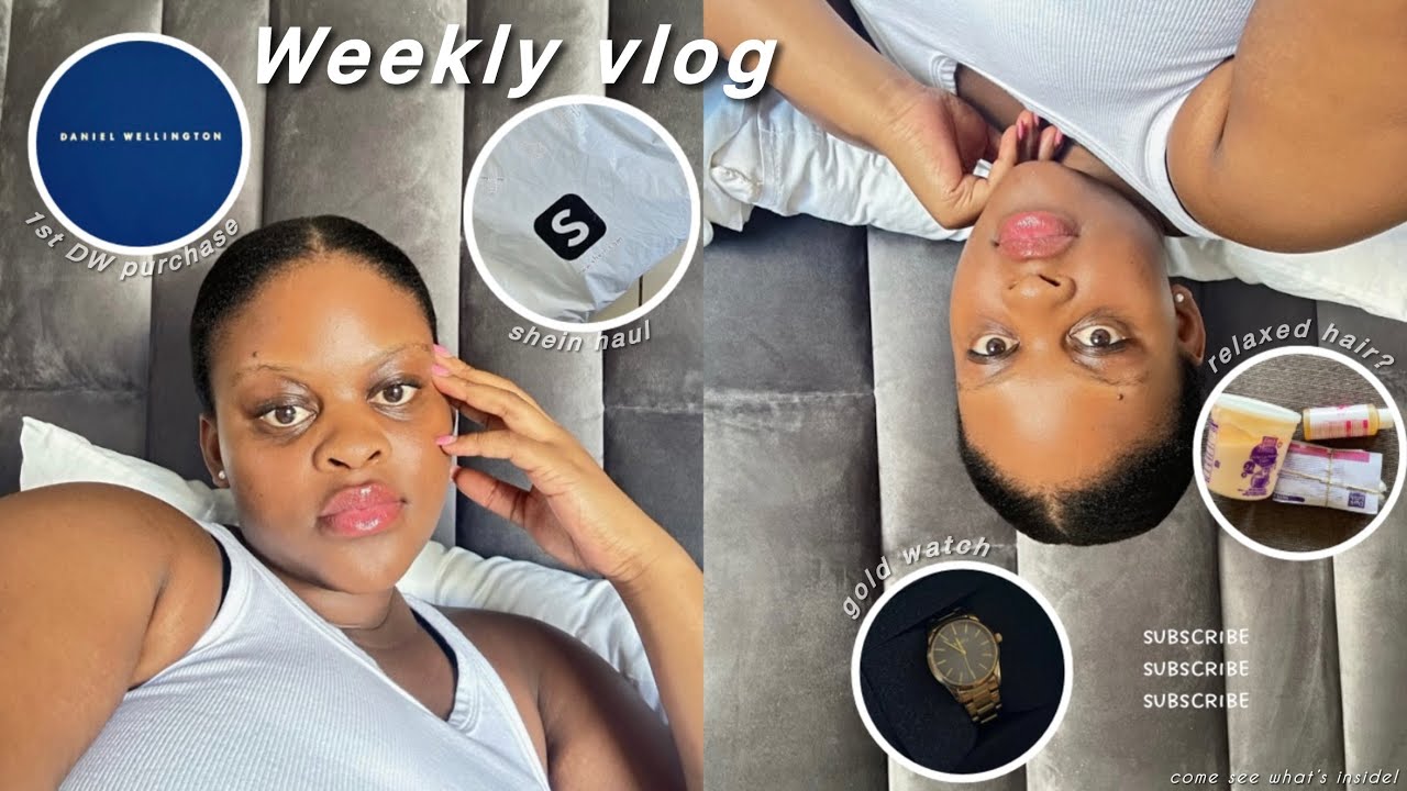 #weekly vlog | new jewellery, unboxing, SHEIN haul, another natural hair warrior down + more 