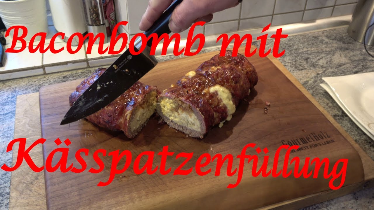 Baconbomb mit Kässpatzenfüllung - Der Grilljunky  518