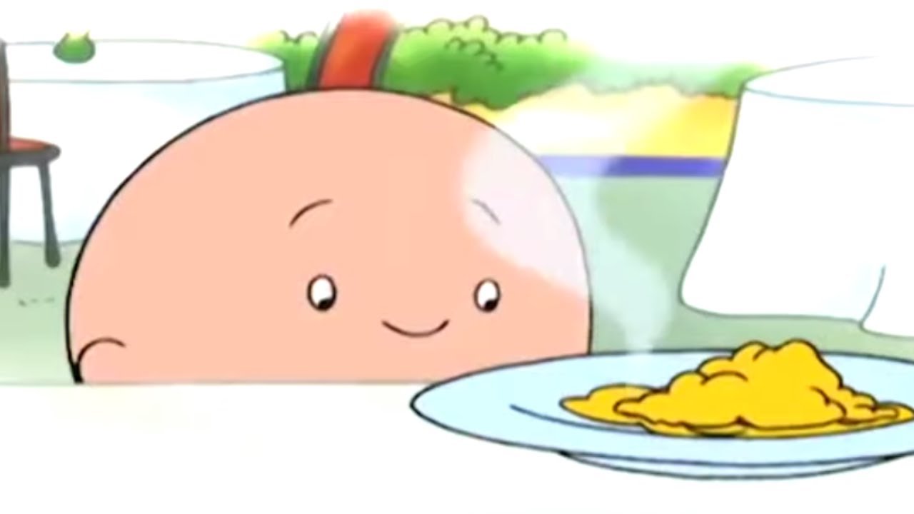 Caillou et la Nourriture Chaude | Caillou en Français