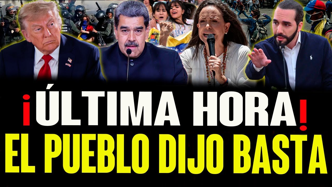 &iexcl;DIOS M&Iacute;O, IM&Aacute;GENES DE GUERRA SENSIBLE, no veas esto! 🚨ESTO SUCEDE CON BUKELE, EE.UU Y VENEZUELA HOY