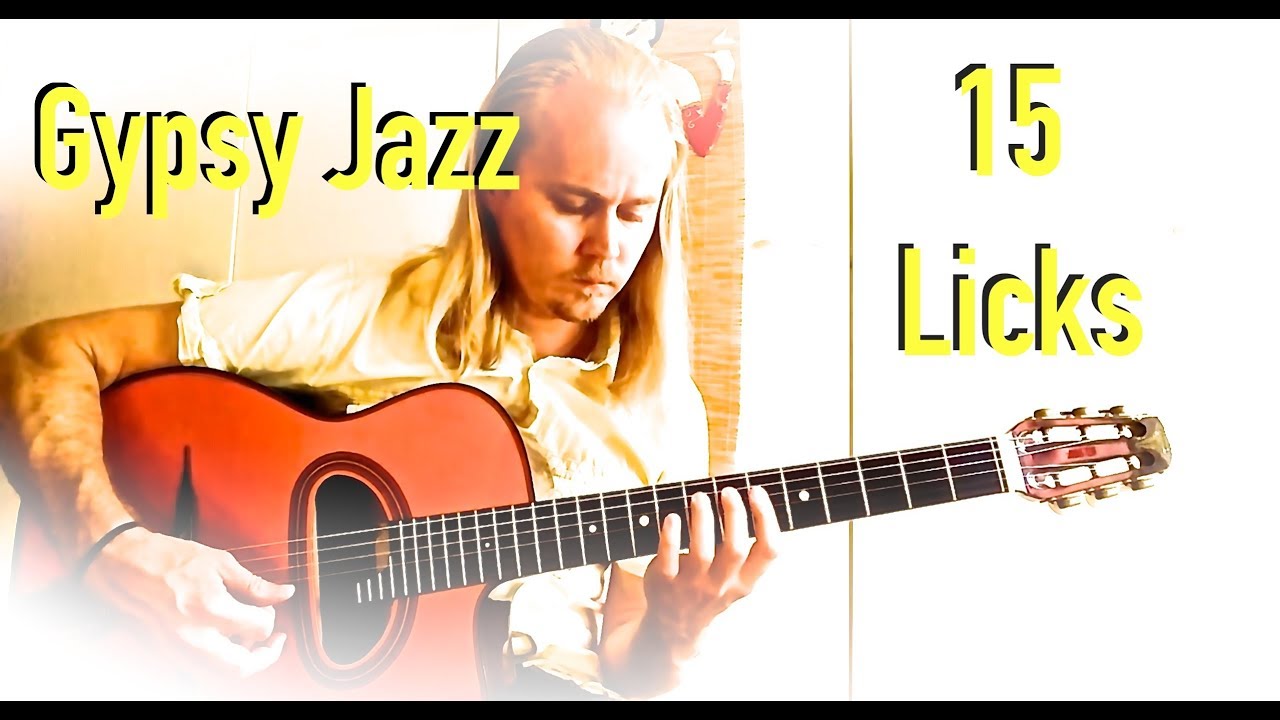 15 Licks for Caravan A7 part (Gypsy jazz lesson)
