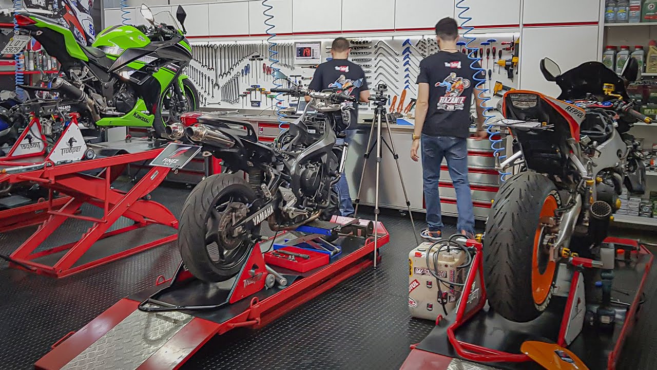 ME SURPREENDI COM ESSA OFICINA DE SUPER MOTOS