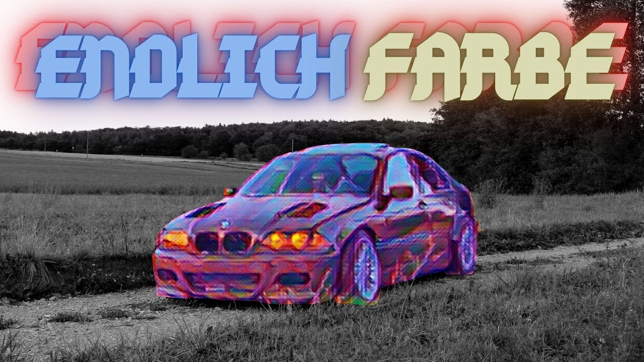 BMW E46 Drifter endlich in  Farbe Lackiert