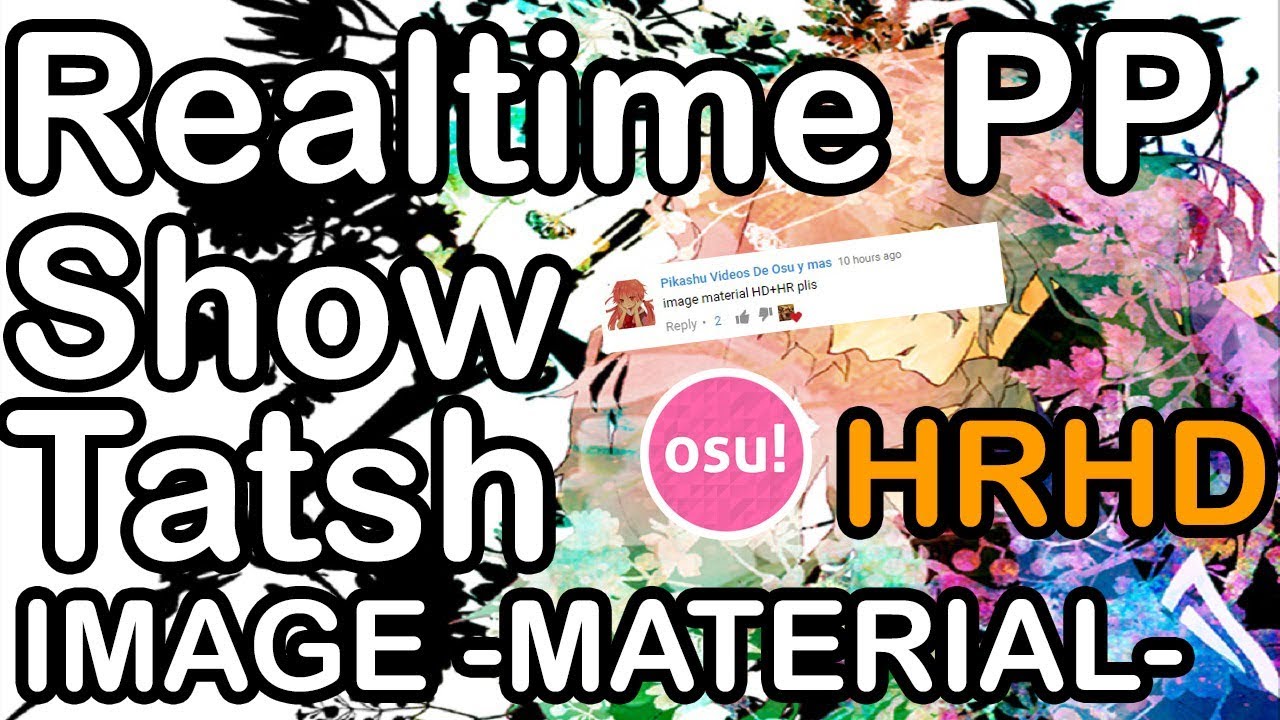 Realtime PP Show Tatsh - IMAGE -MATERIAL- + HDHR