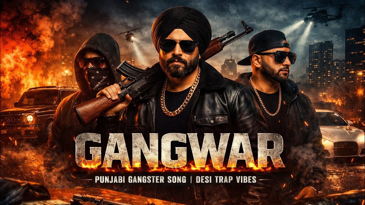 GANGWAR 🔥 | Punjabi Gangster Song | Desi Trap Vibes | Attitude Full Audio | Street Anthem