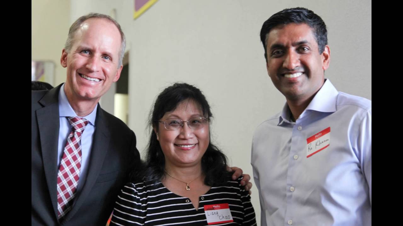 Liang Chao and Gregory Anderson Campaign Kickoff