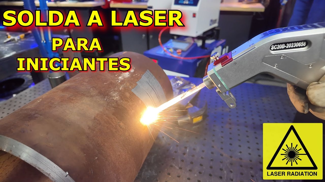 COMO OPERAR UMA M&Aacute;QUINA DE SOLDA LASER - #boxersoldas #welding #soldagem #laser